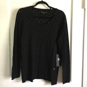 Rock & Republic Black Sweater, Medium, NWT